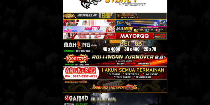 Live Toto Sydney 6d Hari Ini Tercepat Sdy Pools Wla