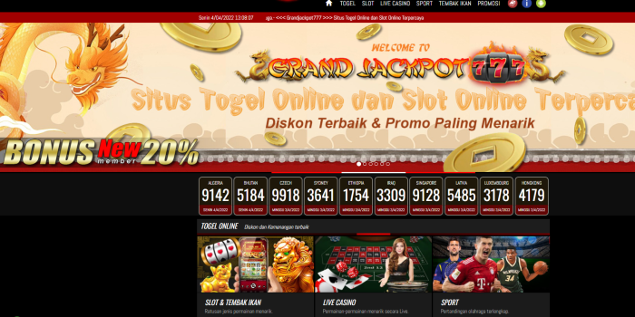 Situs Togel Online HADIAH TERBESAR - SITUS SLOT DEPOSIT PULSA