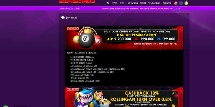 agen judi togel