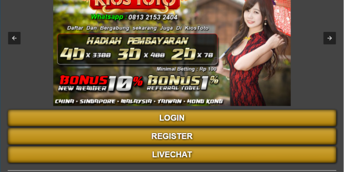 Tempat Pasang Togel