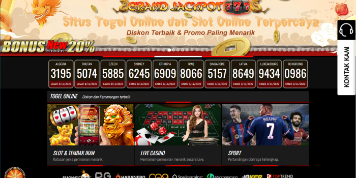 situs togel online terpercaya