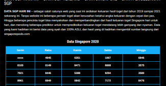 data sgp