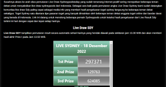 live draw sdy