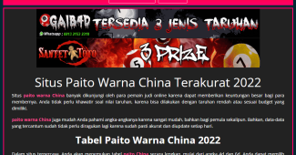 paito warna china