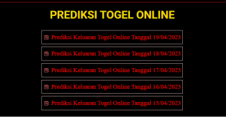 prediksi togel online